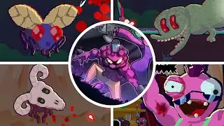 TROUBLE JUICE - All Bosses & Ending