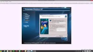 Пример установки Windows xp sp 3