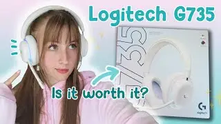 Logitech G735 Headset Unboxing +Review☁️🌸
