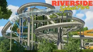 Planet Coaster 2 - Riverside Splash Park Begins! Water Park Series Ep. 1