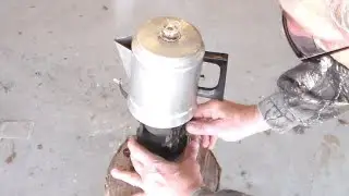 Coffee Challenge- Carolina Chris Outdoors, M1950 Coleman military single burner stove