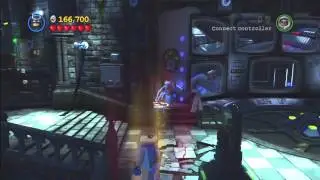NEW Lego Batman 2 DC Super Heroes level 4 Asylum Assignment walkthrough(with cheats codes)