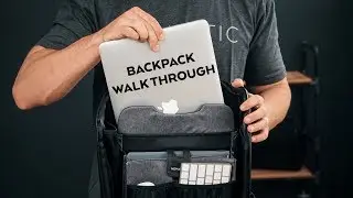 The NOMATIC Backpack WALK THROUGH - How to Use it!