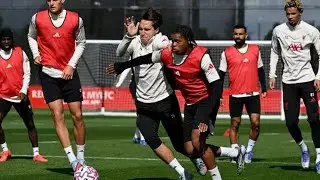 INSIDE TRAINING | Liverpool Full Team Return to Training Today for Manchester United🔥 Isak, Frimpong