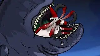 The Bloop VS Reaper Leviathan à la Subnautica 