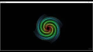 Rainbow turtle with python