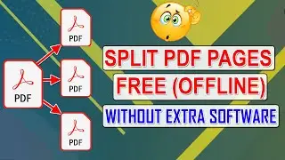 How to Split PDF Files | Separate Pages in PDF for Free