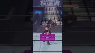 WWE 2K24 - AJ Lee VS Tatum Paxley #wwe #wrestling #ajlee #tatumpaxley #wwe2k24 #cmpunk