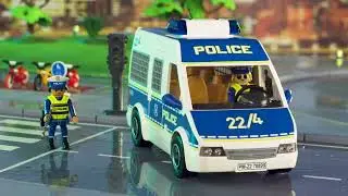 Furgone della Polizia 👮🚨 | Spot | PLAYMOBIL Italiano