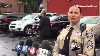 A Santa Clara County Sheriff's sergeant discusses investigation of man found dead at Apple campus in
