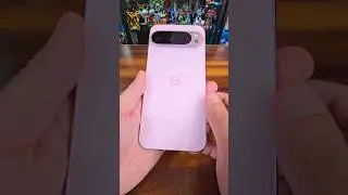 Google Pixel 9 Pro XL Rose Quartz unboxing - it looks and feels really good in hand!#MadeByGoogle