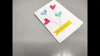 Gift Bag Pop-up Card | Pop-up card | Valentine's Day special.