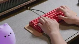 Noxary Vulkan Pro Typing Sounds | Cream Switches | Aluminum Plate