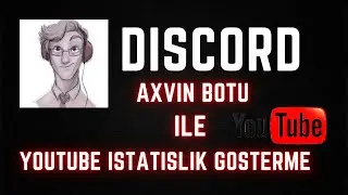 DİSCORD SUNUCUNUZDA YOUTUBE İSTATİSLİKLERİNİZ GÖSTEREN BOT !!!