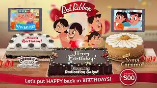 Red Ribbon Birthday Cakes