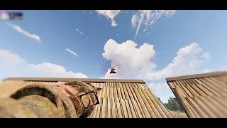 Взорвали клан летящий нас рейдить в Раст/Rust