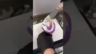 Pouring a PVS Impression #dentist #dentalprocedure #digitaldentistry