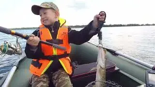 РЫБАЛКА С ВНУКОМ РОМАНОМ !!! 18.06.2024 г.