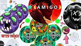 Agario Mobile Best Moments vs Duo Takeover With Chaos ☻