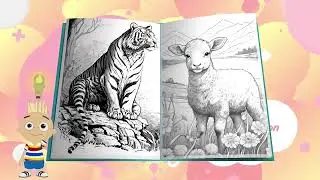 Bulbby the Light Bulb - The Art of Creation: A Coloring Book of the 7 Days