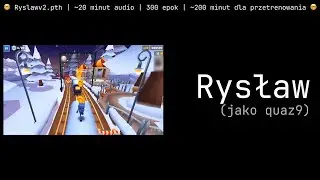 🦾🤖 Klonsław czyli w końcu udało mi się ogarnąć te klonowanie głosu z RVC | Porównanie i testy