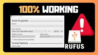 EASY FIX For Rufus NOT Showing USB Device Or External Hard Drive In Windows 11