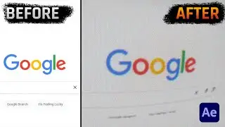 Create a fake screen effect - After Effects Tutorial!
