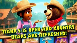 Tiana's Bayou Adventure & Country Bear Jamboree 2024 Update - Our First Experience!