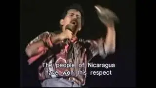 Cierre de Campaña FSLN, 21 de Febrero de 1990