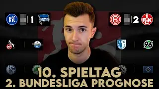 2. Bundesliga Prognose | 10. Spieltag Tipps & Vorschau | 2024/25