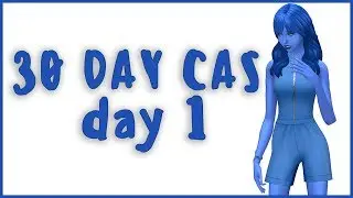 TS4 | 30 Day CAS #1 В ОДНОМ ЦВЕТЕ