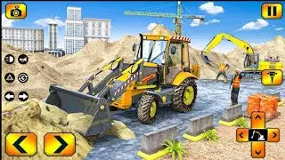 Construction Vehicles 3D - Sand Excavator Simulator - New Games A1