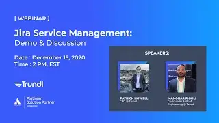 Jira Service Management Demo & Discussion | Trundl