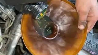 how to change engine oil in your car// Honda civic engine oil filter replacement