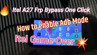 Itel A27 (A551L) Frp Bypass Android 11 Update | Infinix / Remove Google Account New Method 2022