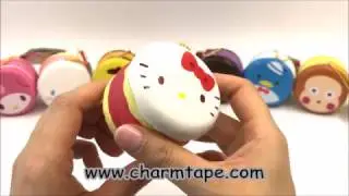 Hello Kitty Sanrio Puchi Cake Squishy Charm