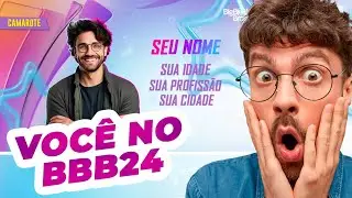 🔥 BBB 24 | Como COLOCAR SUA FOTO de participante CAMAROTE Big Brother Brasil 2024 - FÁCIL