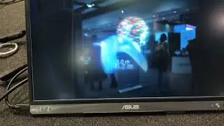 Changing focus on CREAL light field display at AWE US