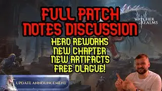 Full Patch Notes Discussion! Zelus Gets A Great Buff And Daemon Could Be Great! - Watcher of Realms