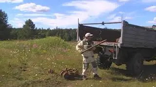 Кладбище бульдозерных катков. Неизвестный вход в подземелье.