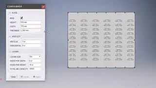 iLogic Grill Design using Autodesk Inventor Professional 2021