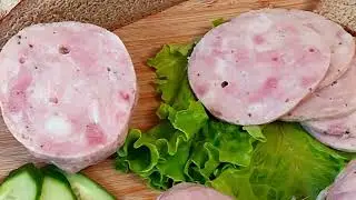 Дегустация ветчины из свиной вырезки.
