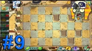 Plants vs zombies 2, Antiguo Egipto día 9