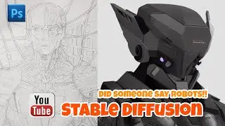 Generate ROBOTS in Stable Diffusion