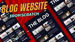 Build a Responsive Blog Website Using React and Tailwind | Part 1