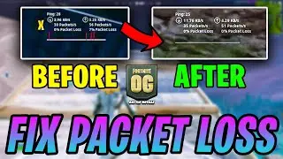 How To Fix Packet Loss Fortnite OG! (Reduce Ping, Get No Packet Loss Guide)