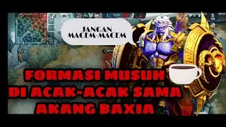 Belajar Hero Baxia Mobile Legend, Gendong Marksman modal skin