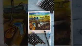Если бы у Сальвадора Дали были акварельные маркеры. Спасибо @collartsmartcare 🤩 wb: 128122716