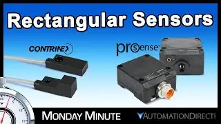 Rectangular & Pancake Sensors from AutomationDirect