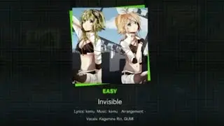 invisible - Easy - FullCombo - [Hatsune Miku: Colorful Stage!] .